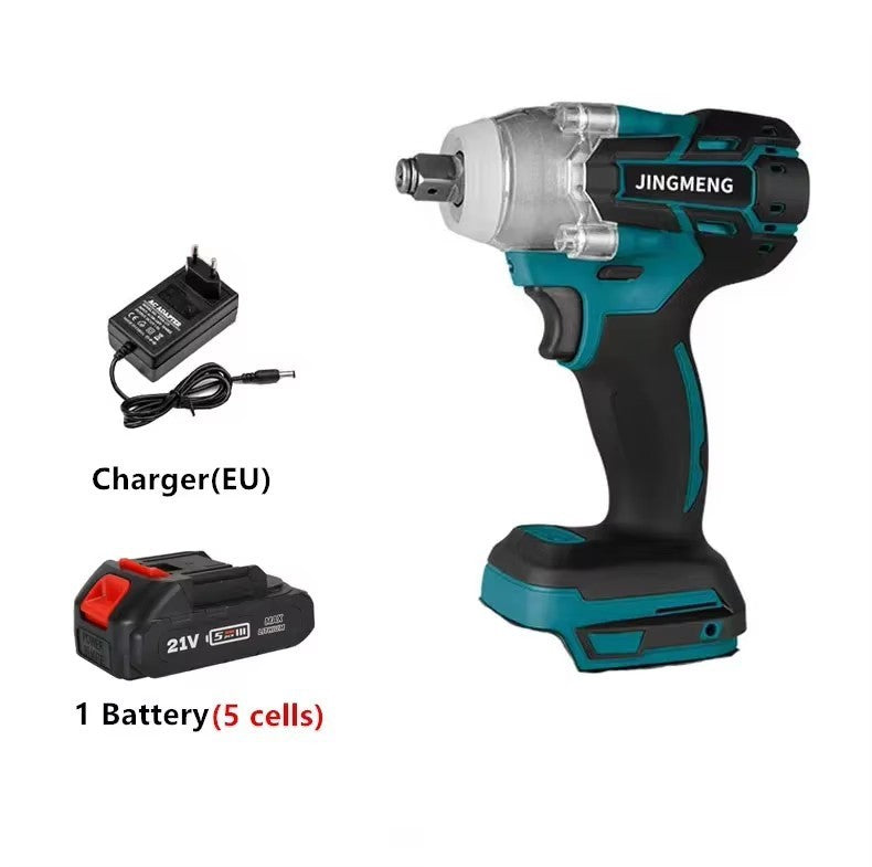 21V Brushless Electric Impact Wrench Hand Drill Power Tools